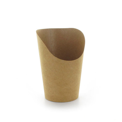 Snack Cup Open Wrap 100X60X60 Eco Kraft 1000Pcs