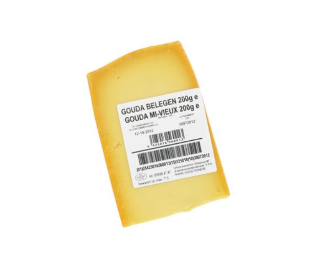 [74759008] Gouda Belegen Snee 5X200G Fermette