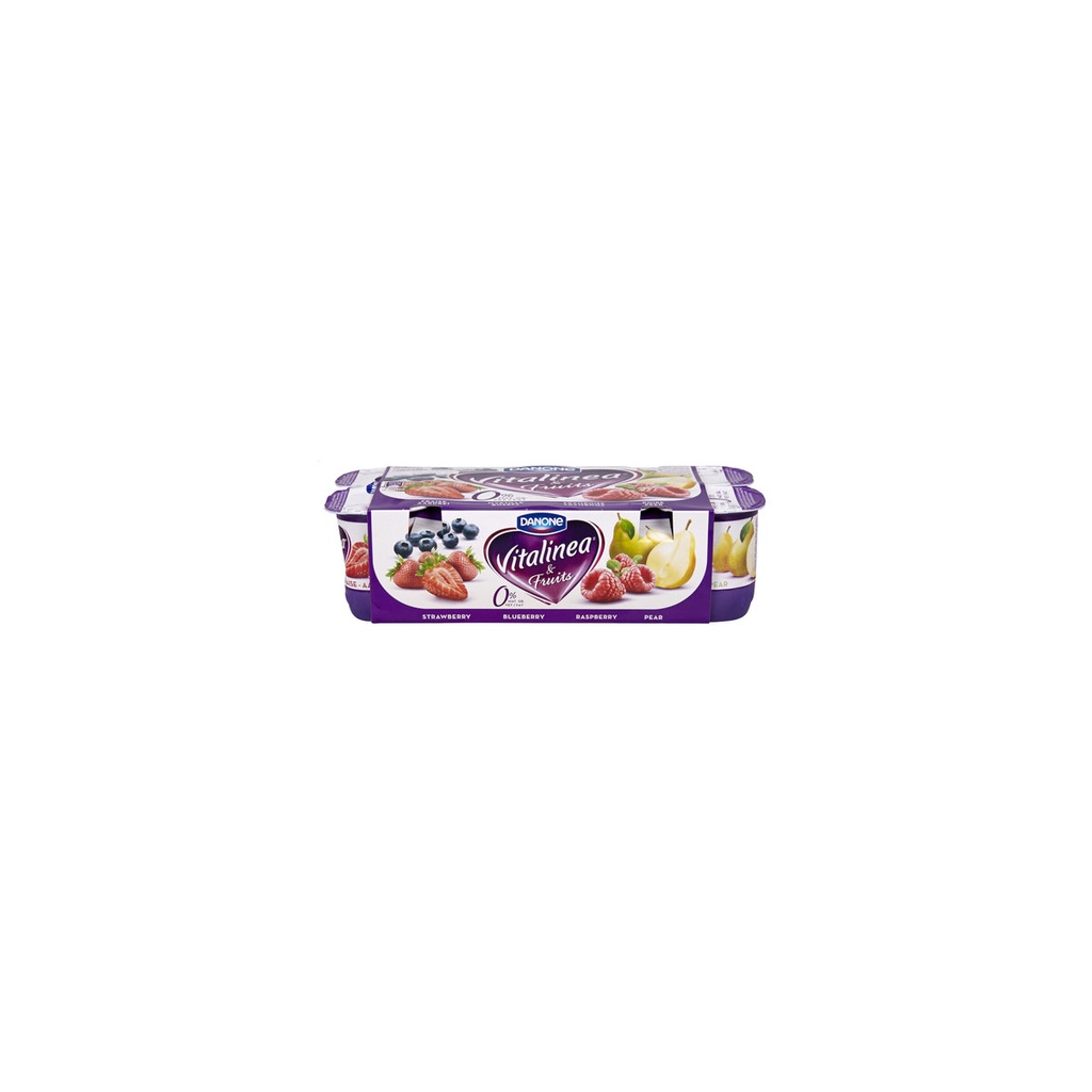 Danone Vitalinea Fruityoghurt 125G Rood