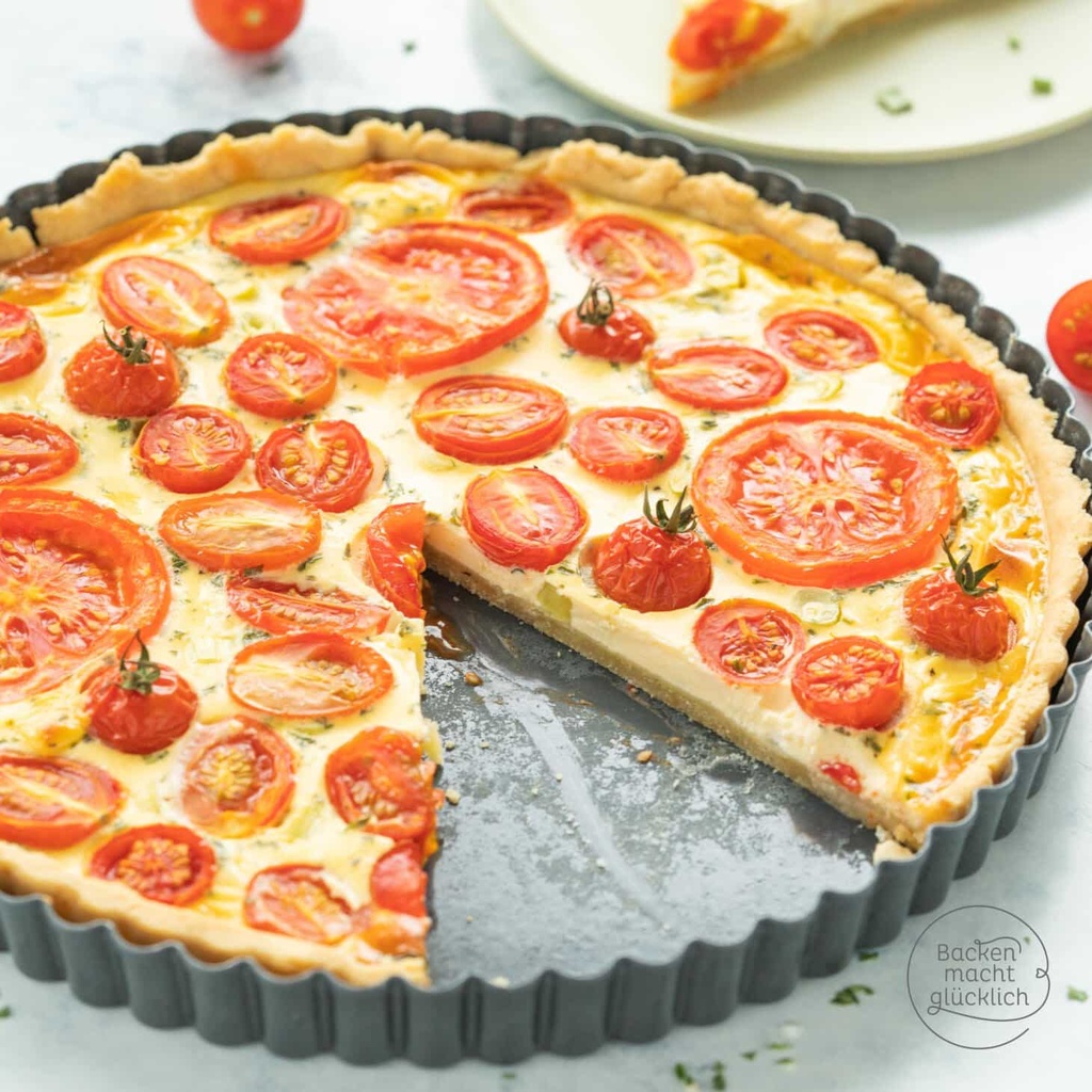 Quiches Geitenkaas Tomaat 6St