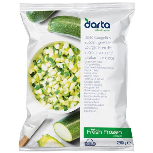 [14314299E] D'Arta Courgetteblokjes 10X10Mm 2.5Kg