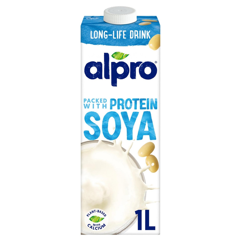 [5595A] Alpro Boisson Au Soja 1L Sucré Calcium