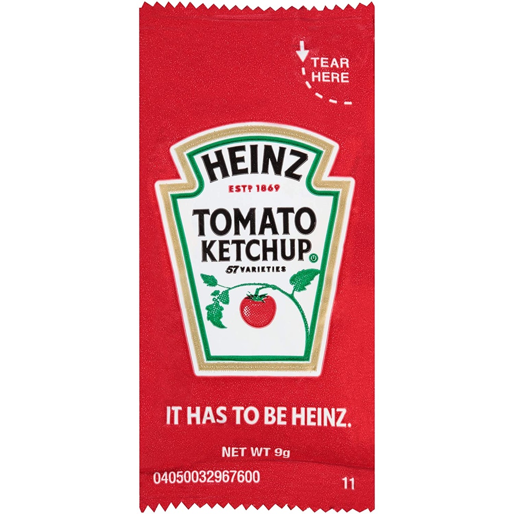 [72159100] Heinz Ketchup Tomate 200X10Ml Sachets