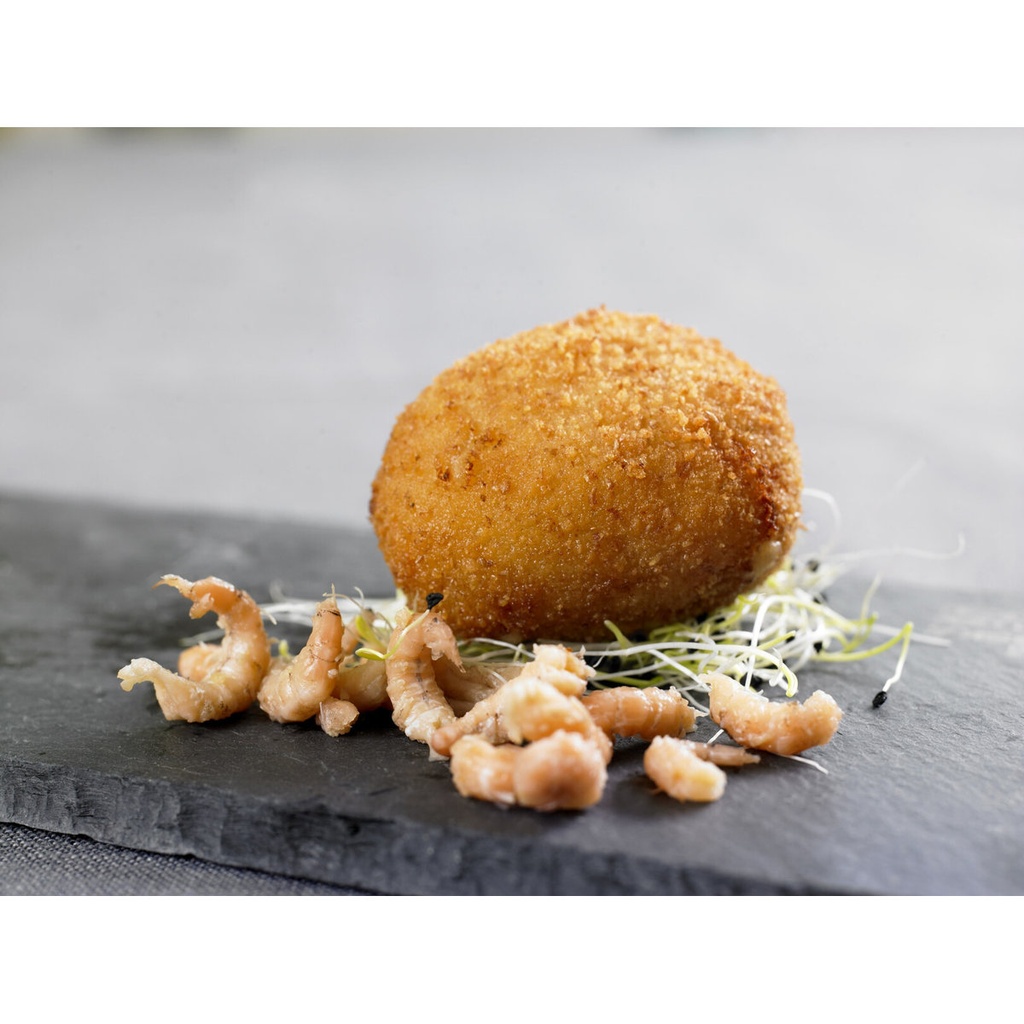 Kroketterie - Croquette Pour Friteuse À Air Chaud Apéritif Aux Crevettes - 40 X 18 G
