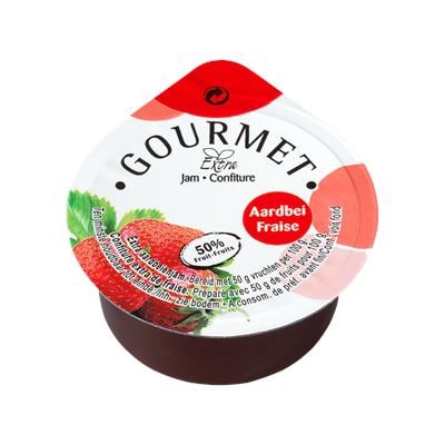 [71427300] Confituurportie Aardbei 100X25G