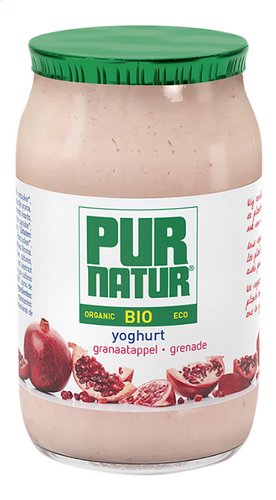 Pur Natur Bio Volle Yoghurt Granaatappel 100G