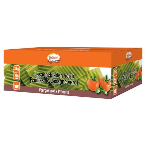 [72038402] Honig Pâtes Lasagne Verdi 3Kg