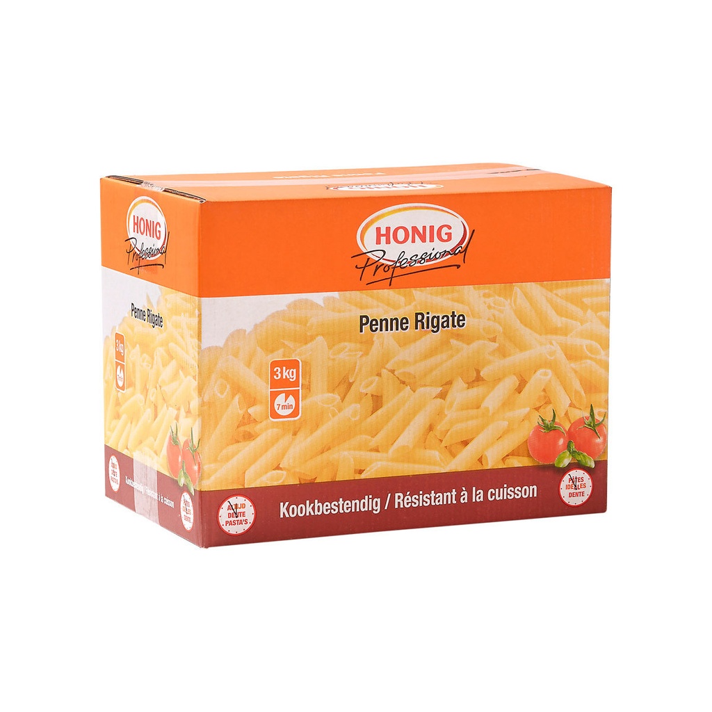 [740727] Honig Pasta Penne Rigate 3Kg