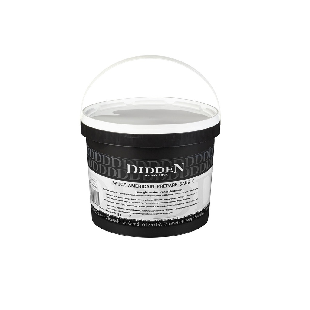 [101501] Didden Américain Préparé 5L