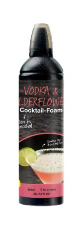 [5131] Didess Cocktail Foam Vodka & Elderflower 400Ml