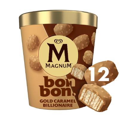 Ola Magnum Bonbon Gold Caramel Billionaire 8X 12X17Ml
