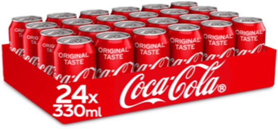 Coca Cola Blik 'Small' 24X 33Cl
