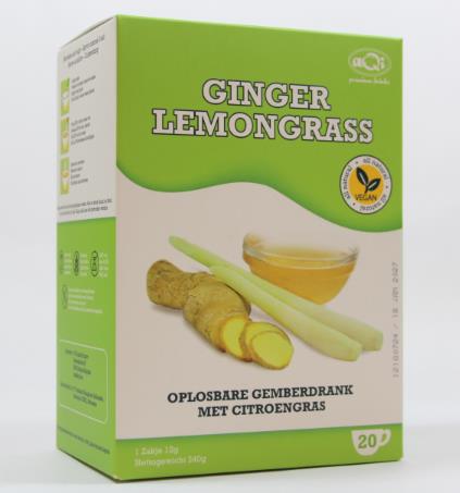 Ginger Lemongrass - 10 X 12 G