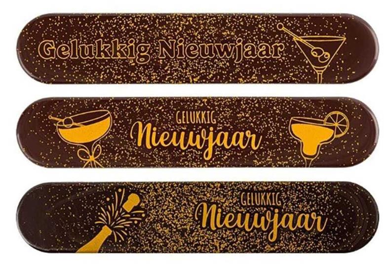 Eclair Gelukkig Nieuwjaar 15X 3Cm 35St