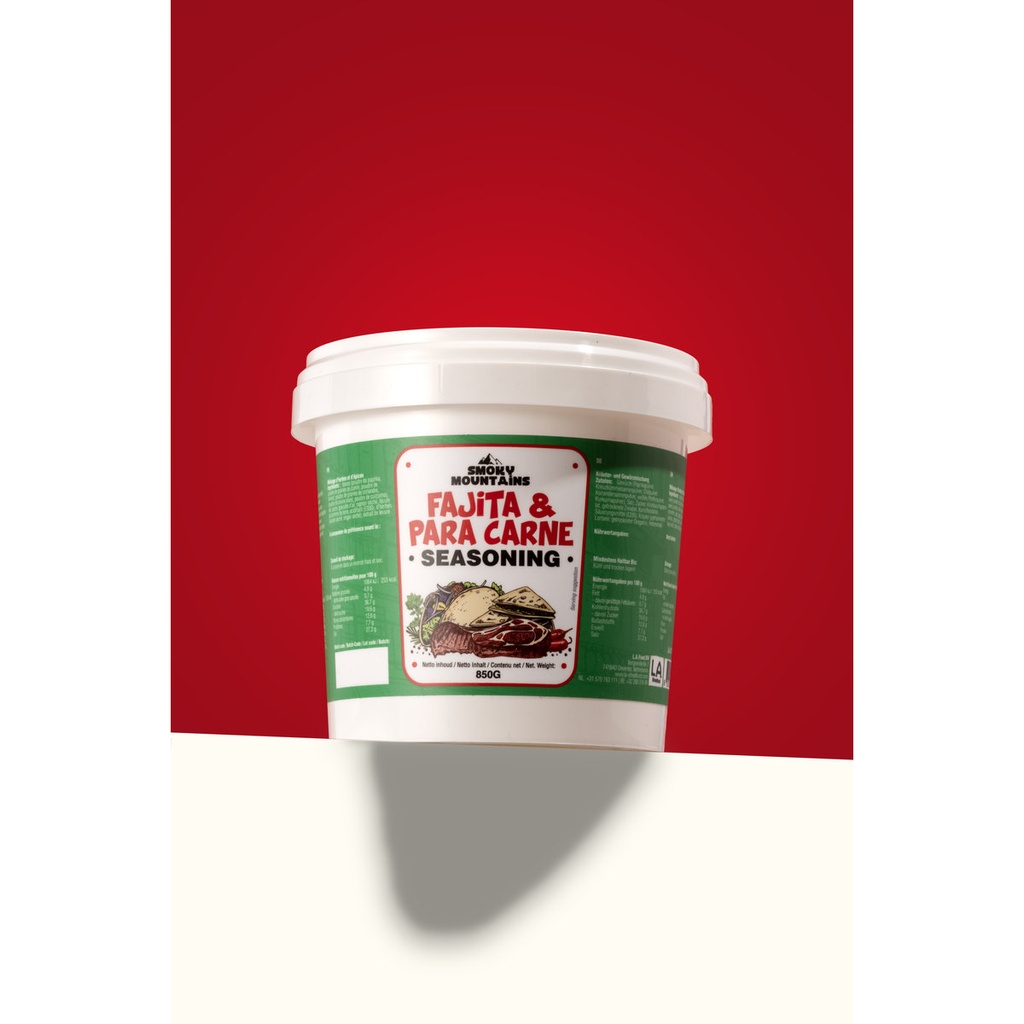 La Streetfood Fajita& Para Carne Seasoning 850G