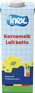[004307] Inex Karnemelk Natuur1L Brik