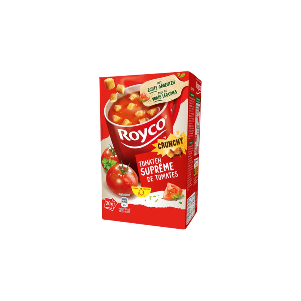 [33495] Royco - Crunchy Tomatensuprême - 20 Stuks