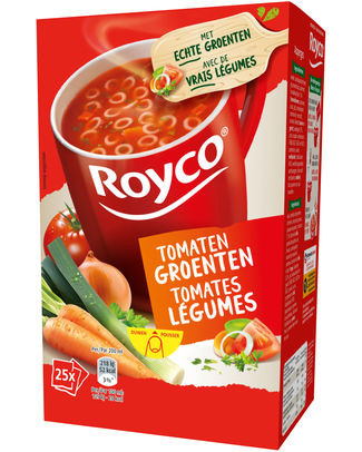 [1758] Royco - Classic Soupe Aux Tomates Et Légumes - 20 Pcs