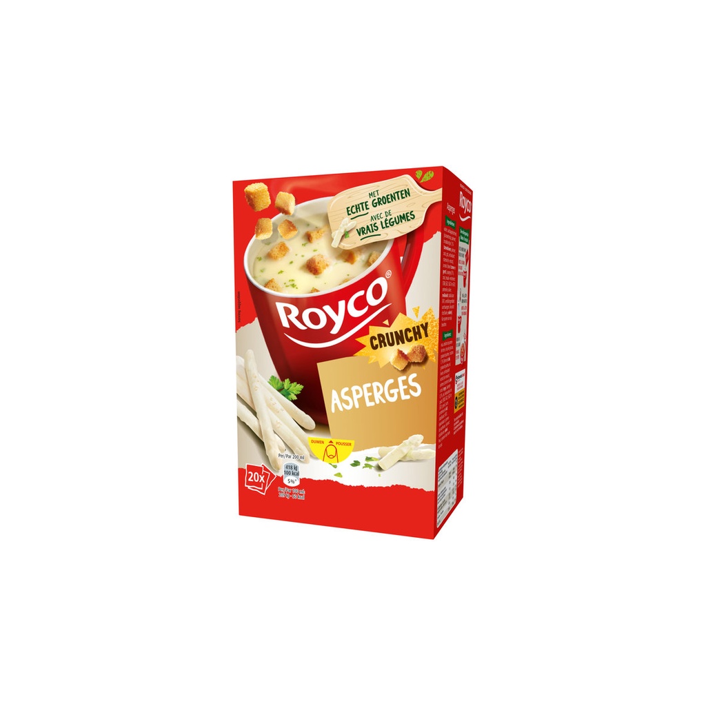 [33488] Royco - Crunchy Asperges - 20 Stuks